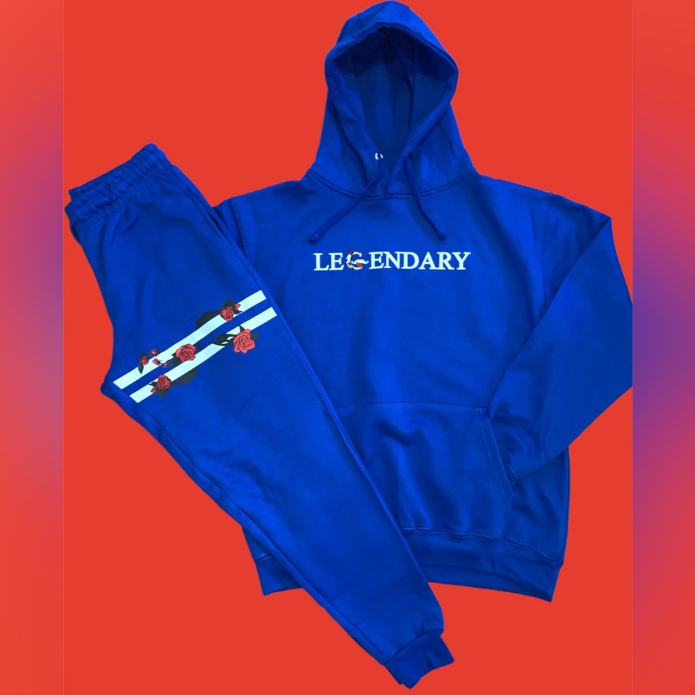 Legendary Rose Vine Sweatsuit - Gentleman Apparels